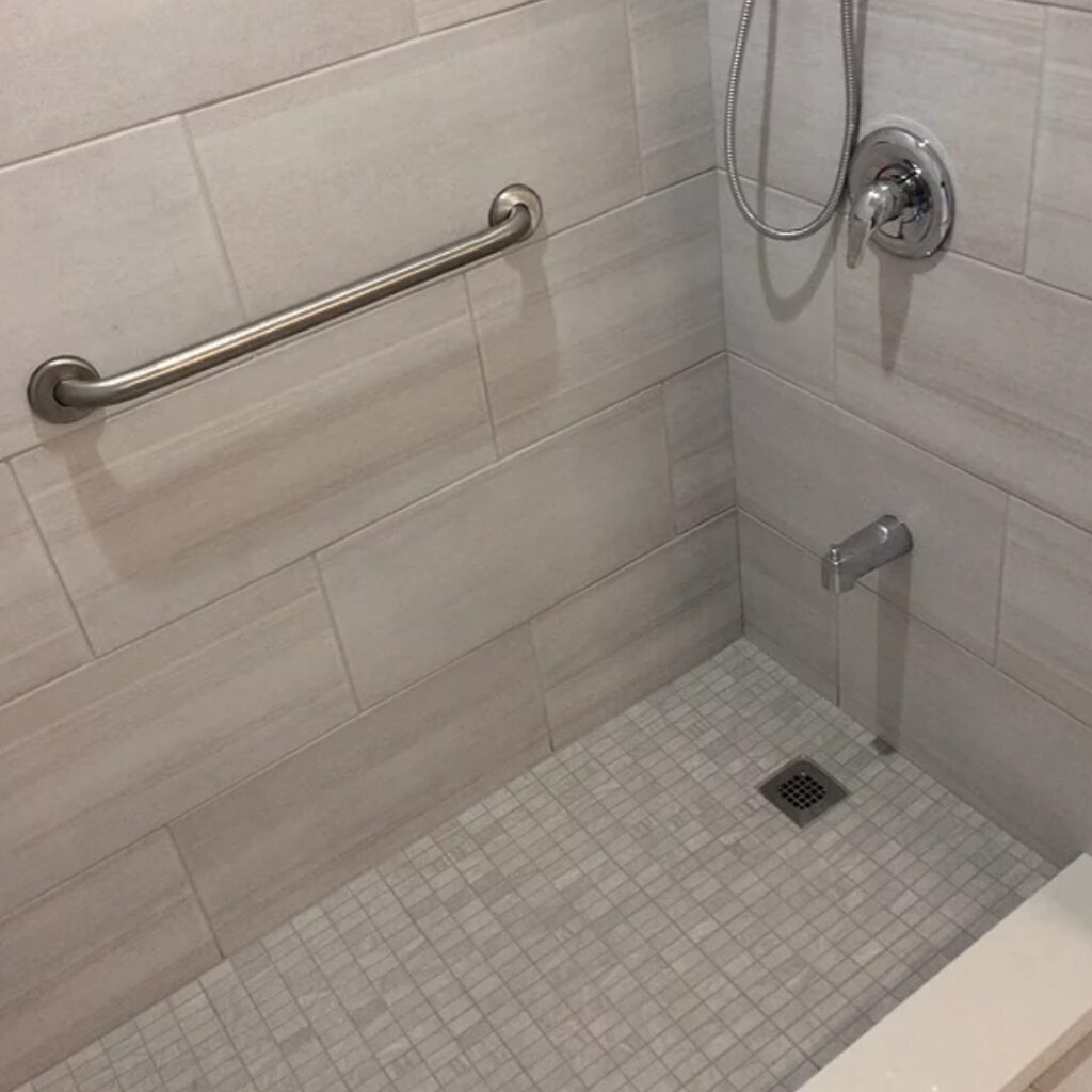 Customizable Roll In Shower Option