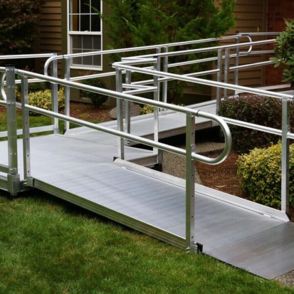 Wheelchair Ramp Wood Aluminum or Concrete